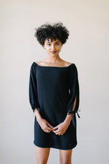 KOKOON Bowl Me Over Dress in Black Front
