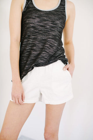 Calhoun Shorts in Lace Stamp