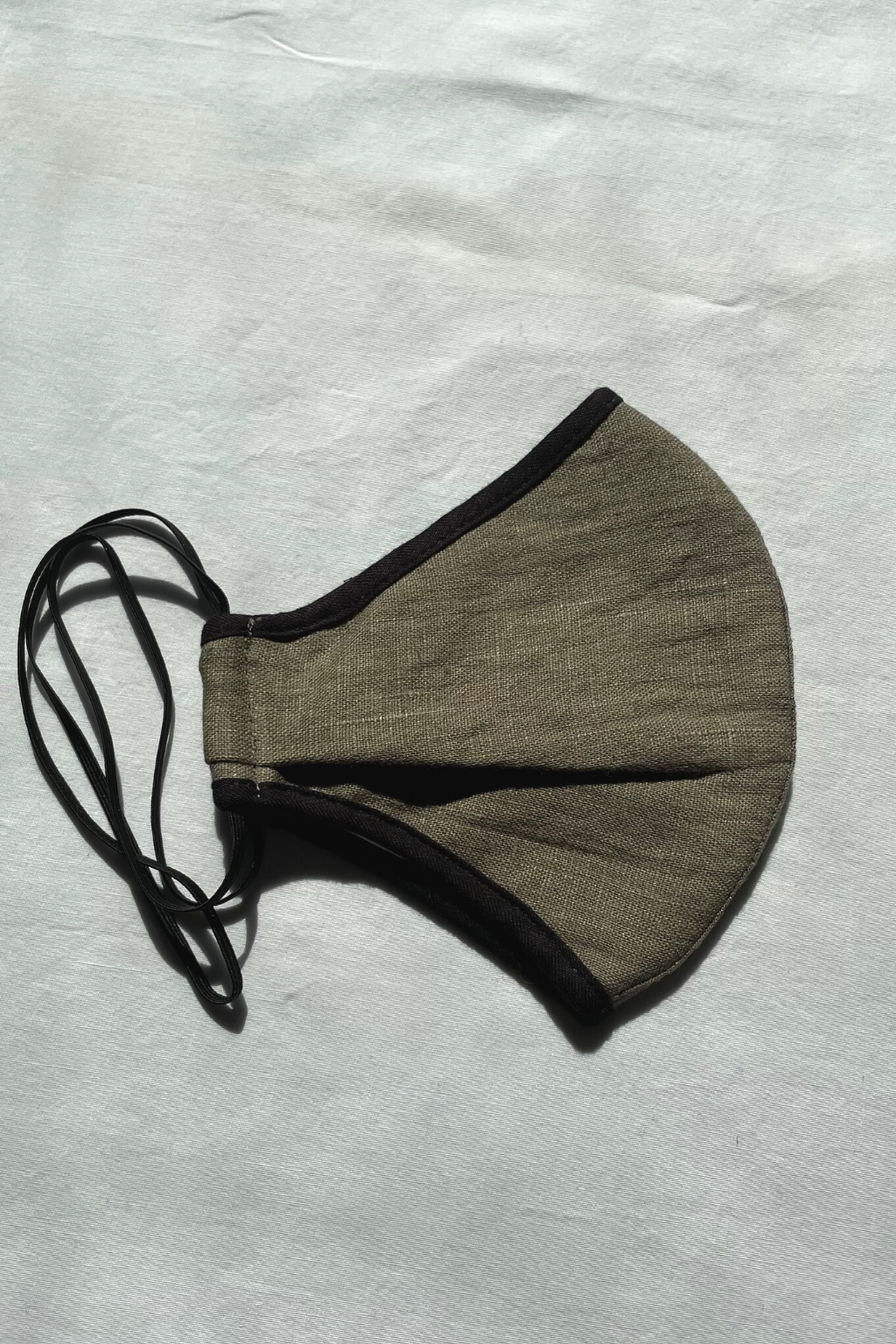 KOKOON Covid 19 cornovirus Reusable Cloth Masks for Men in Olive Linen